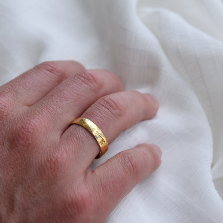Pánský snubní prsten 