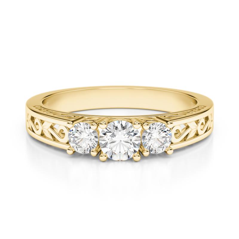 Diamantový zásnubní prsten 66060