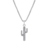 Stříbrný náhrdelník ve tvaru kaktusu Pointy