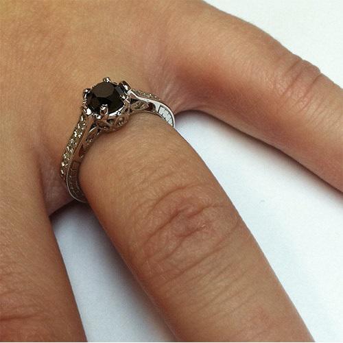 Zásnubní prsten s diamanty Denica 7060