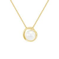 Stříbrný perlový náhrdelník Palani