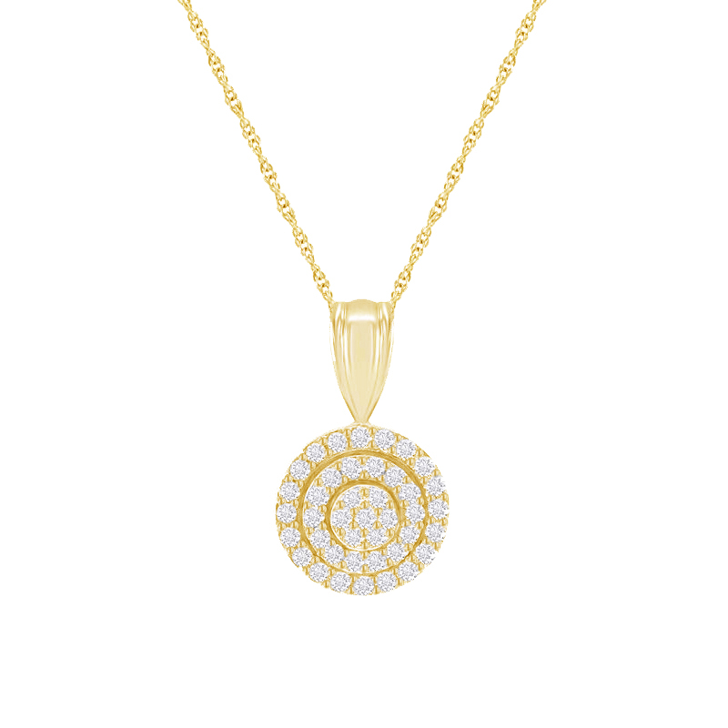 Diamantový náhrdelník ze zlata Lexine 76300