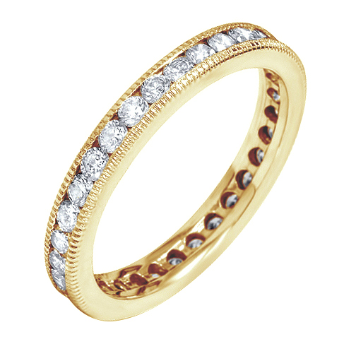 Zlatý prsten s diamanty 80650
