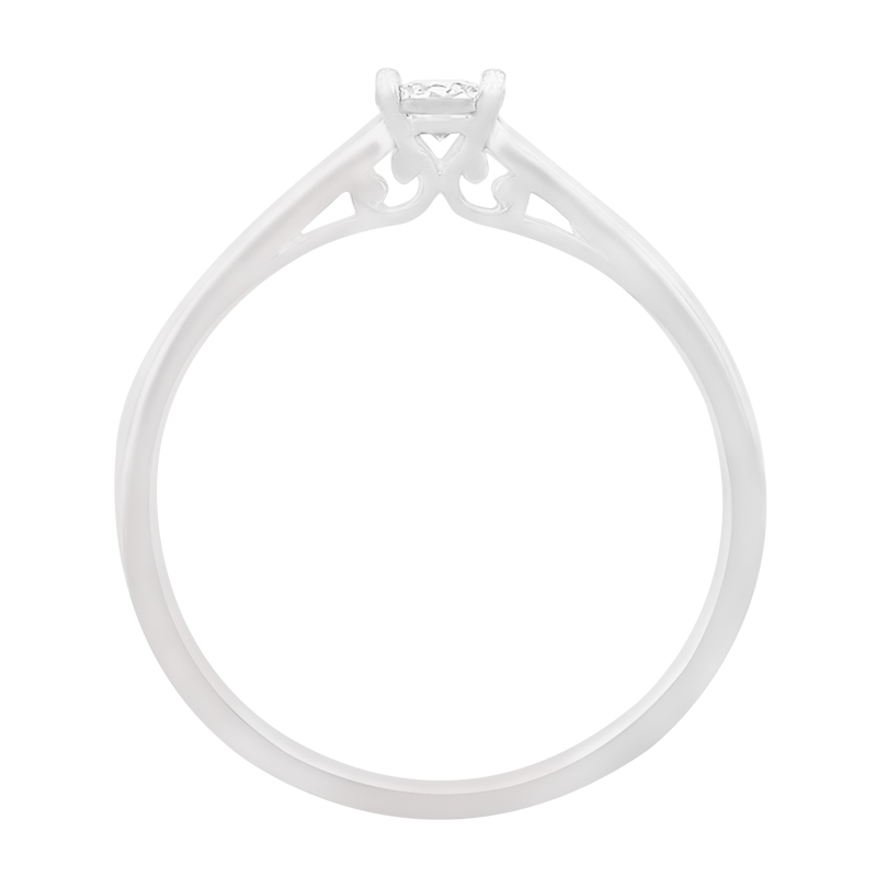 Elegantní diamantový prsten ze zlata 83050