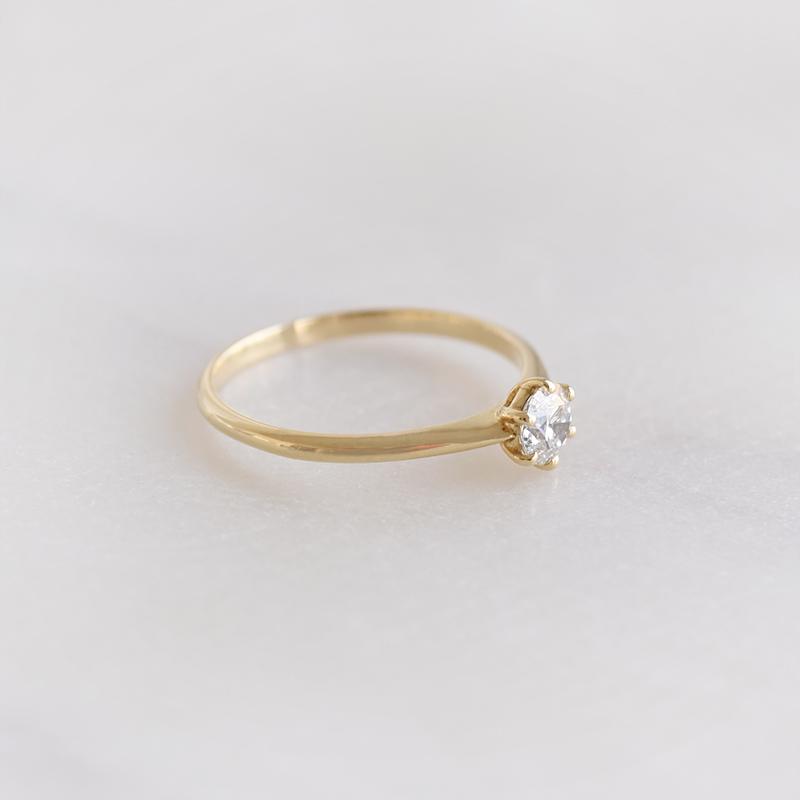 Prsten s diamantem 89930