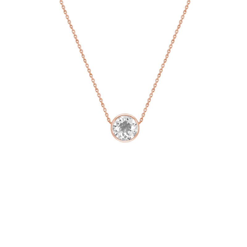 Zlatý náhrdelník s lab-grown diamantem Erin 96920