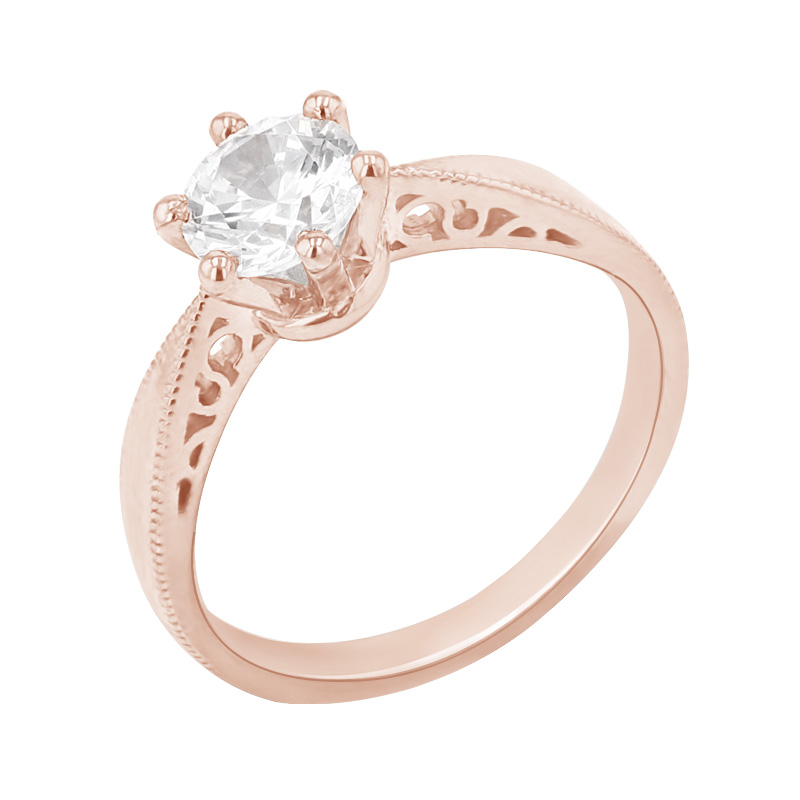Zásnubní prsten s diamantem Eveta 97090