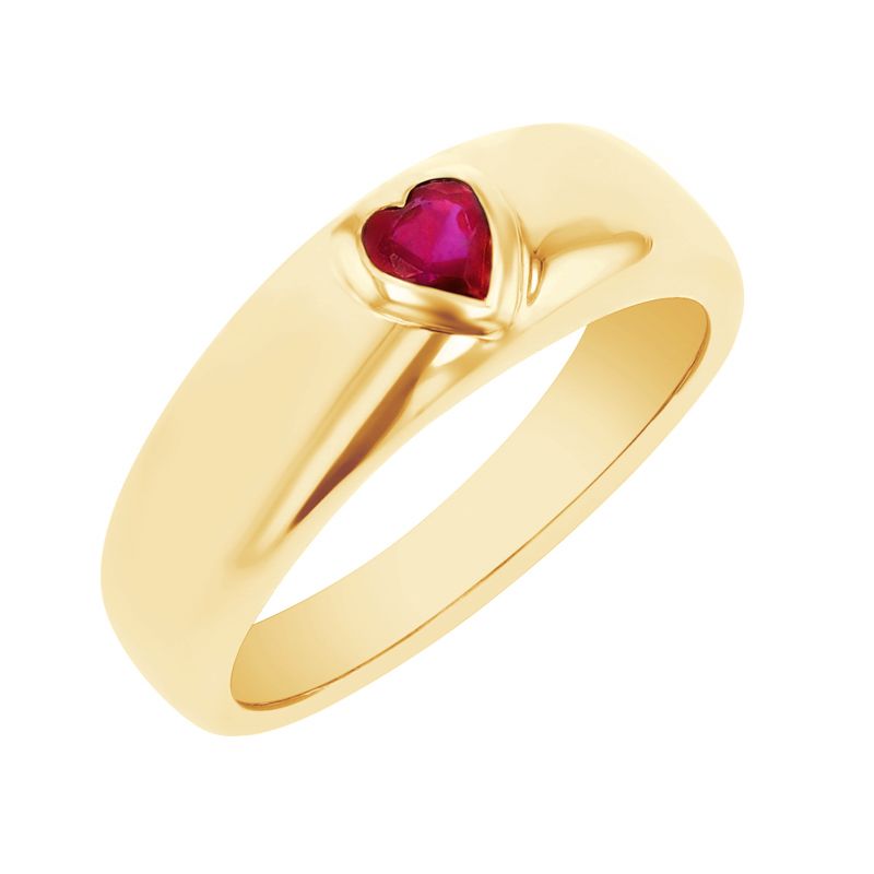 Prsten s rubínovým srdcem Maud