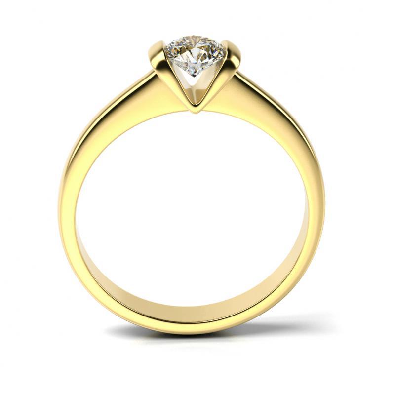 Prsten s certifikovaným diamantem Paxly