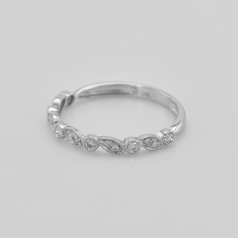 Eternity prsten s lab-grown diamanty Roxanne 105651