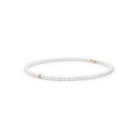 Stříbrný perlový náhrdelník Kester