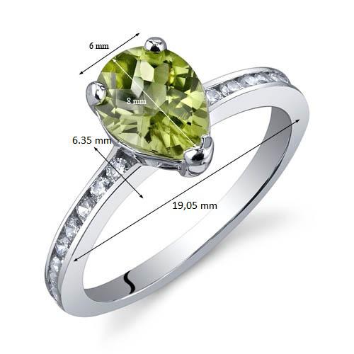 Prsten s olivínem 11191