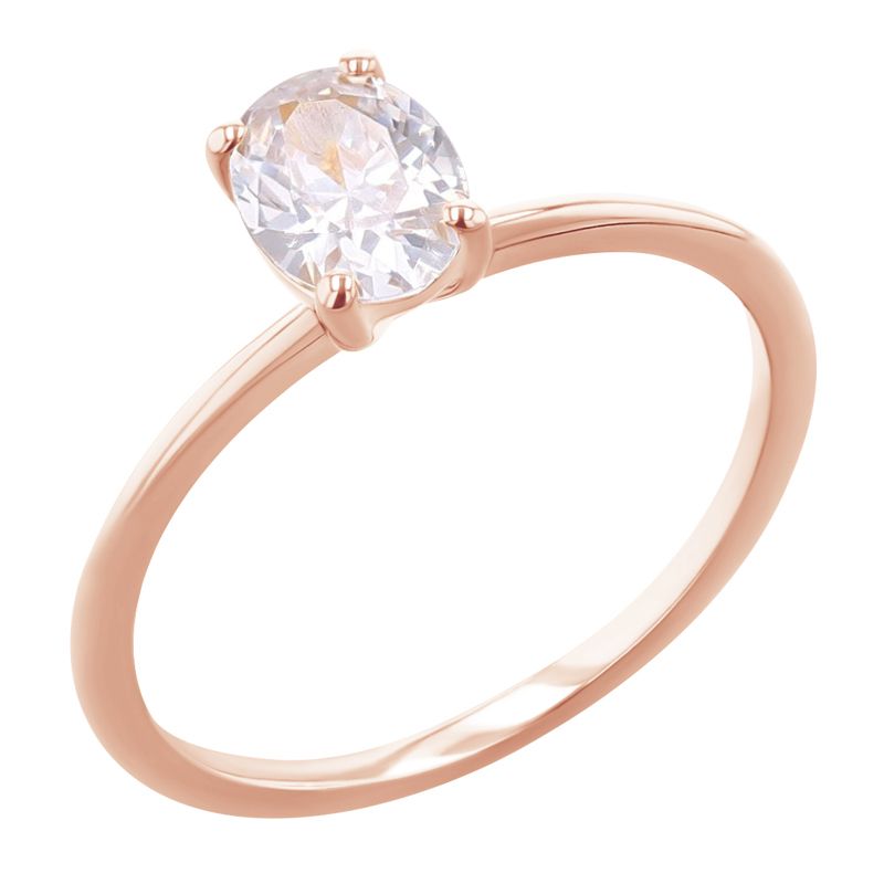 Zásnubní prsten s oval lab-grown diamantem Frost 119981