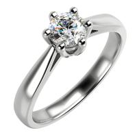 Zásnubní prsten s diamantem Sati