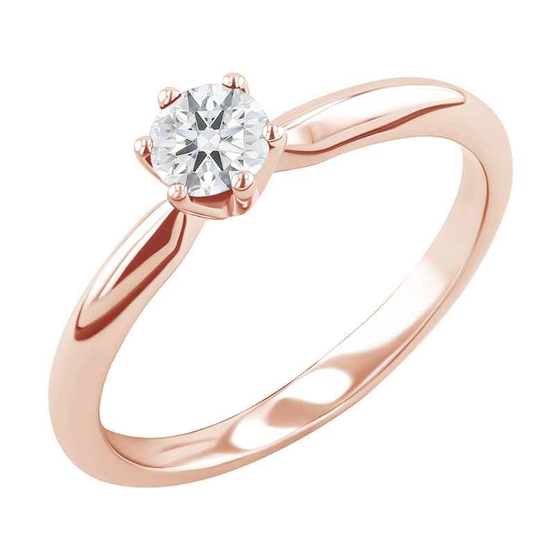 Zásnubní prsten s lab-grown diamantem Mala 125601