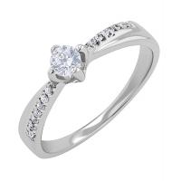 Zásnubní prsten s diamanty Sewyn