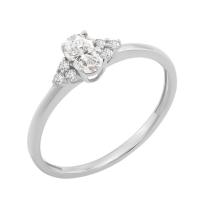 Zásnubní prsten s diamanty Sheldo