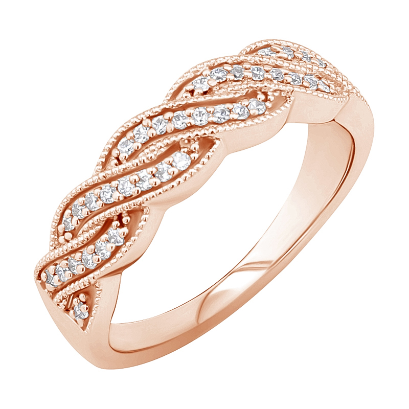 Diamantový prsten s motivem nekonečna Kalpini 129701