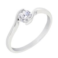 Zásnubní prsten s lab-grown diamantem Saffar