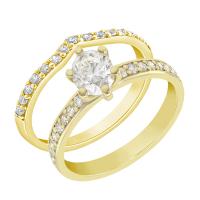 Set prstenů s možností výběru diamantu Marveille