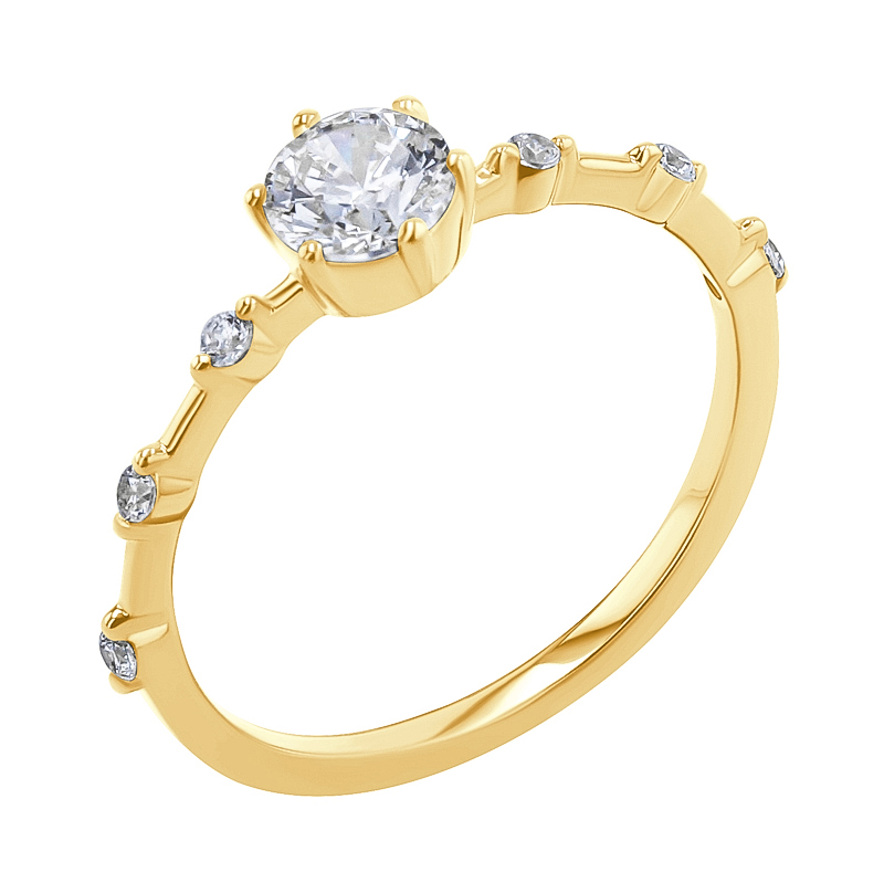 Zásnubní prsten s diamanty Imelda