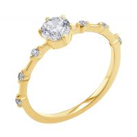 Zásnubní prsten s diamanty Imelda