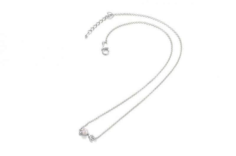 Stříbrný náhrdelník 14551