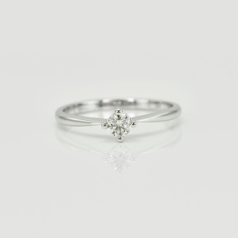 Prsten s certifikovaným diamantem 15481