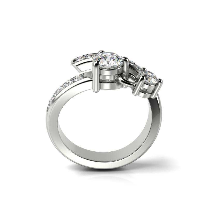 Prsten s diamanty 15881