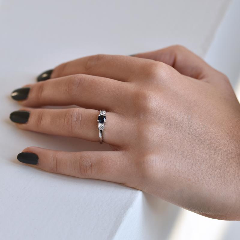 Safírový prsten 17251
