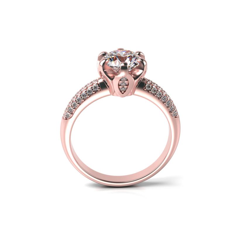 Romantický diamantový prsten 19231