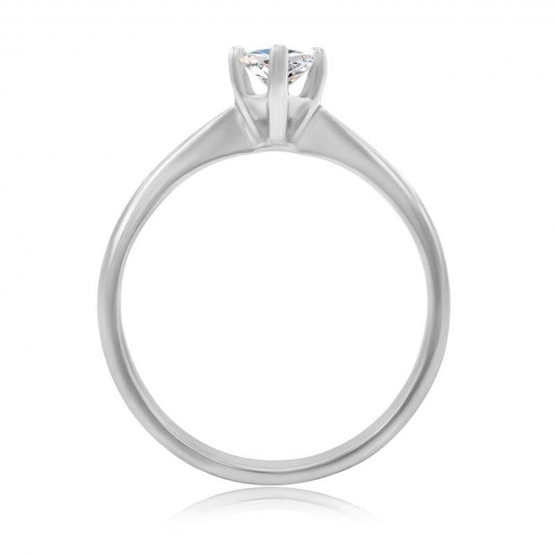 Diamantový zásnubní prsten 21761