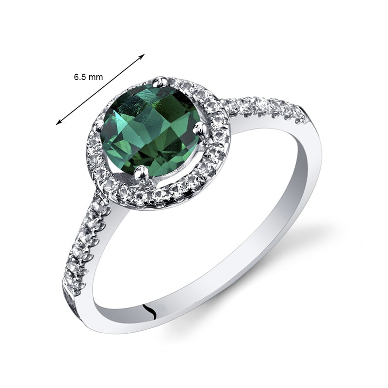 Zlatý prsten se smaragdem 27351