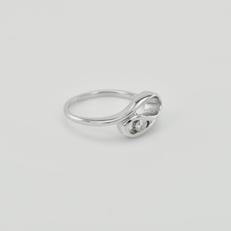Zásnubní prsten s diamantem Contessa 28531