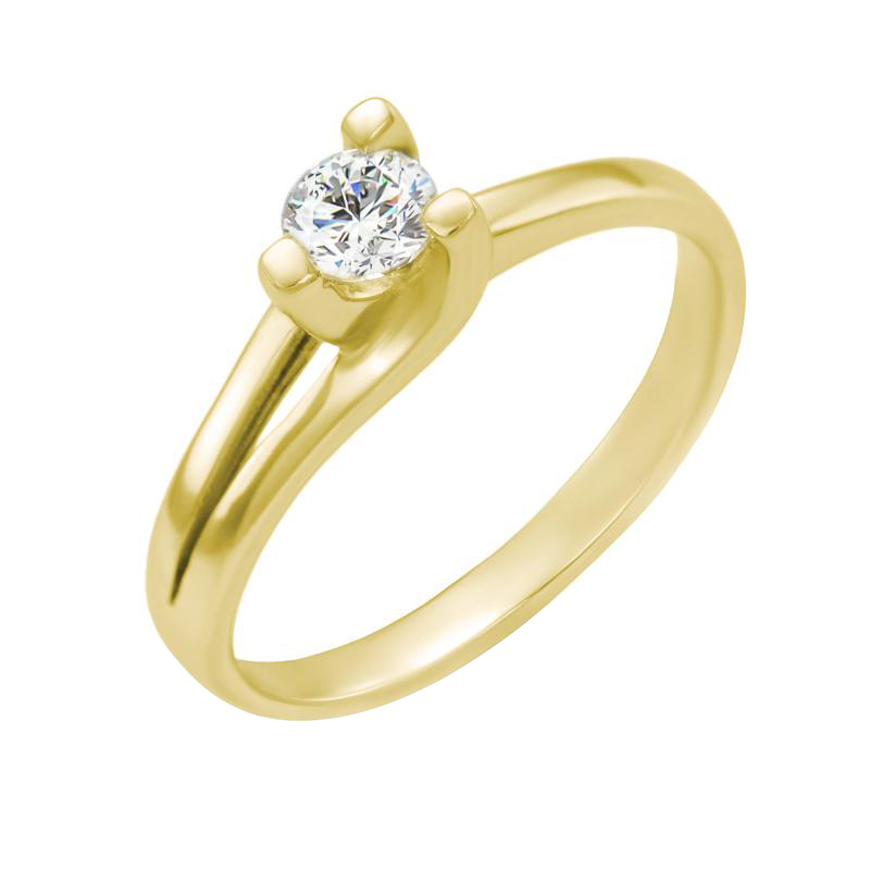 Diamantový zásnubní prsten 2861