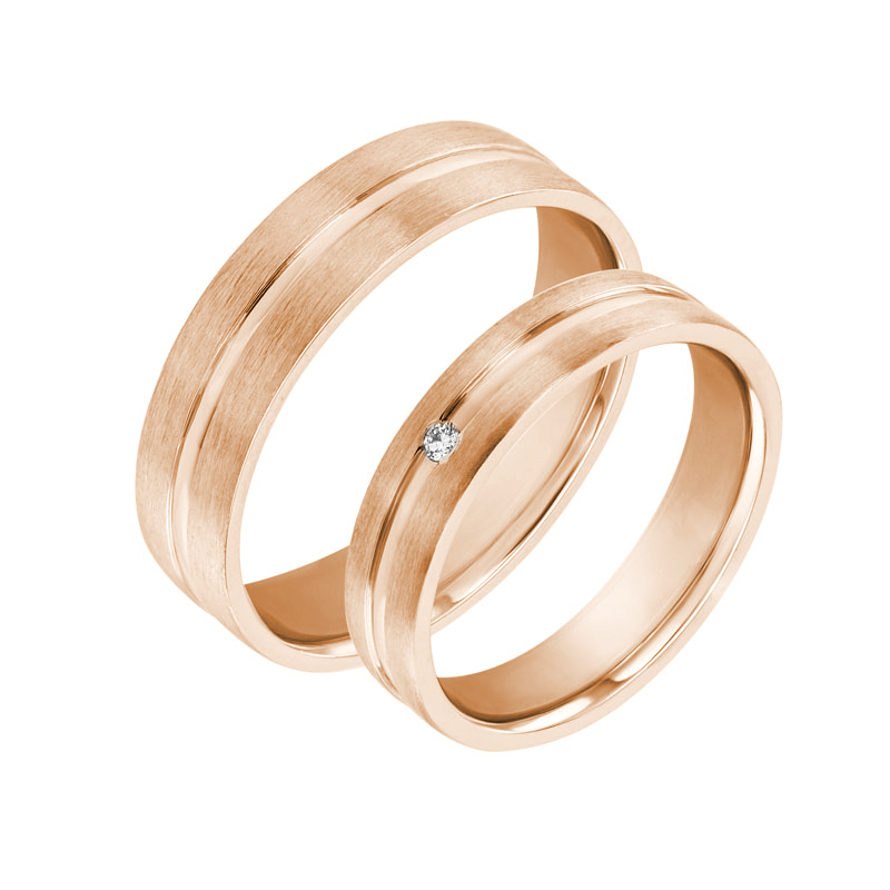 Snubní prsteny s diamantem 30901