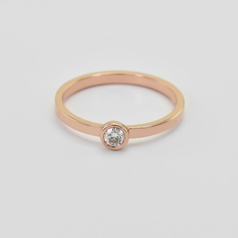 Prsten s diamantem 36001