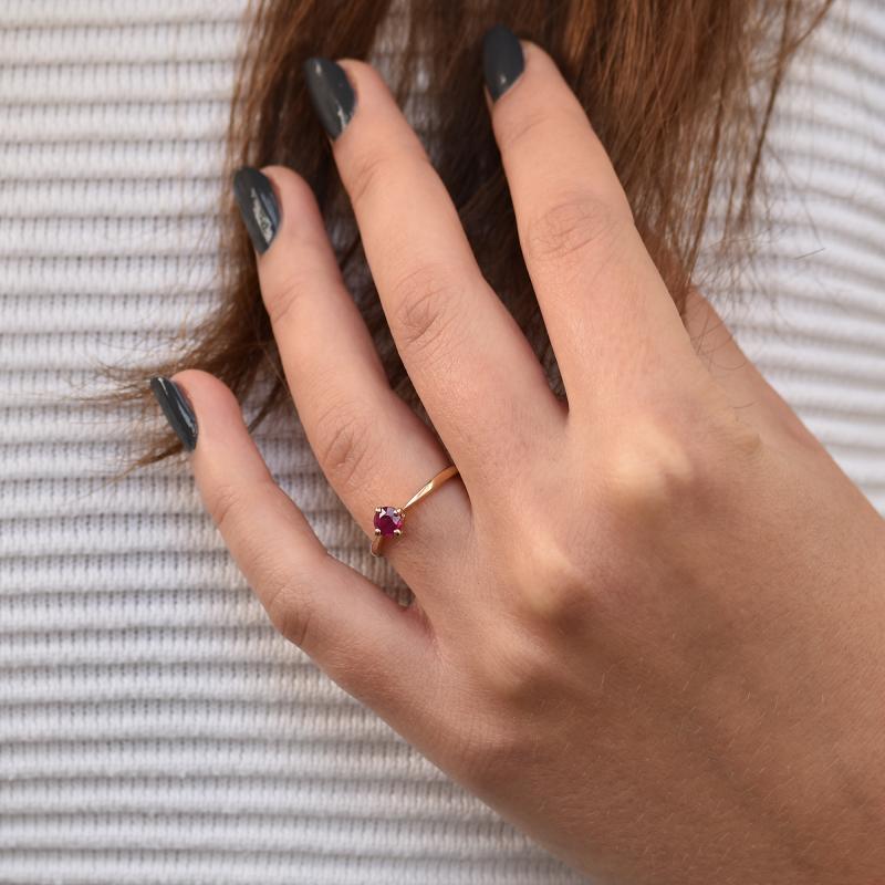 Prsten s rubínem 36041