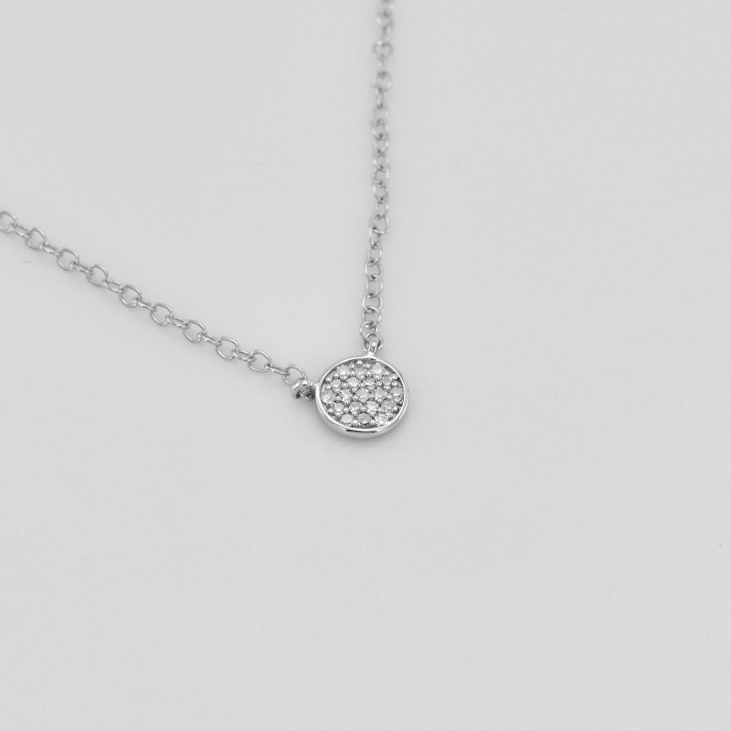 Minimalistický náhrdelník s diamanty Everild 42131