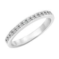 Eternity platinový prsten s 1.50mm diamanty Sydnie