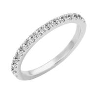 Platinový eternity prsten s 1.75mm diamanty Lorelei
