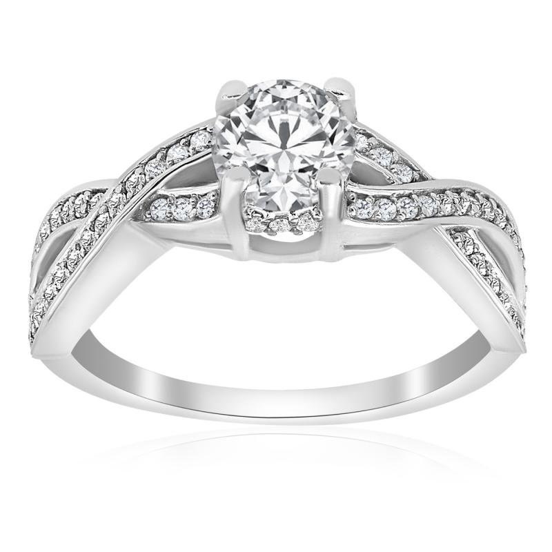 Diamantový zásnubní prsten 4451
