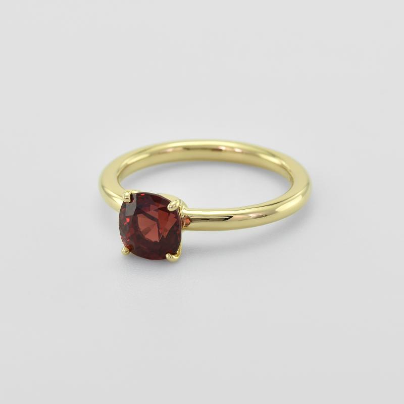 Luxusní zlatý prsten se spinelem 44581