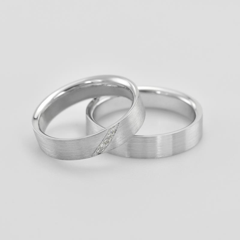 Snubní prsteny z platiny 44691