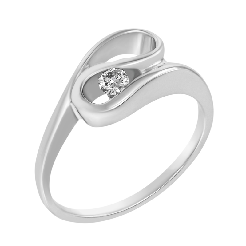 Zásnubní prsten s diamantem Contessa