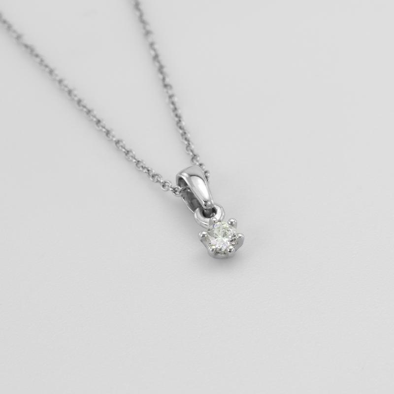 Zlatý diamantový náhrdelník se šesti krapnami Cocobe 50641