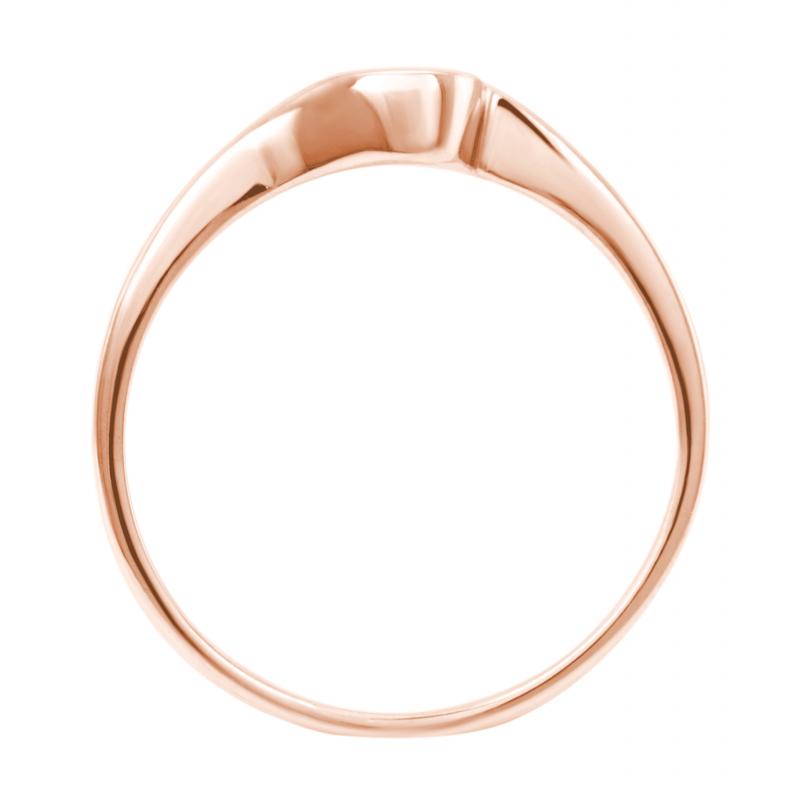 Zlatý zásnubní prsten s diamantem 52341