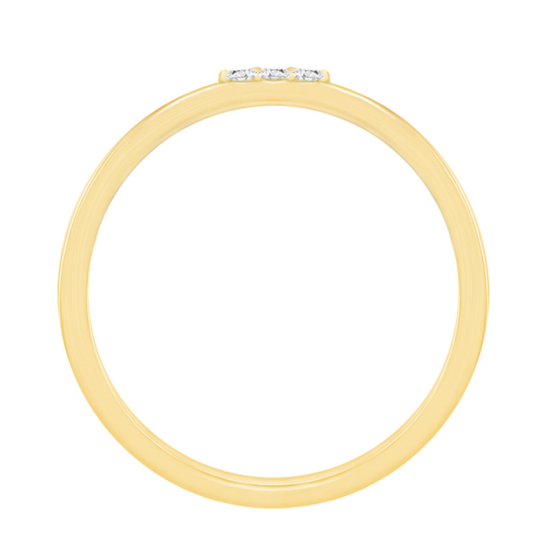 Stříbrný prsten s diamanty 71841