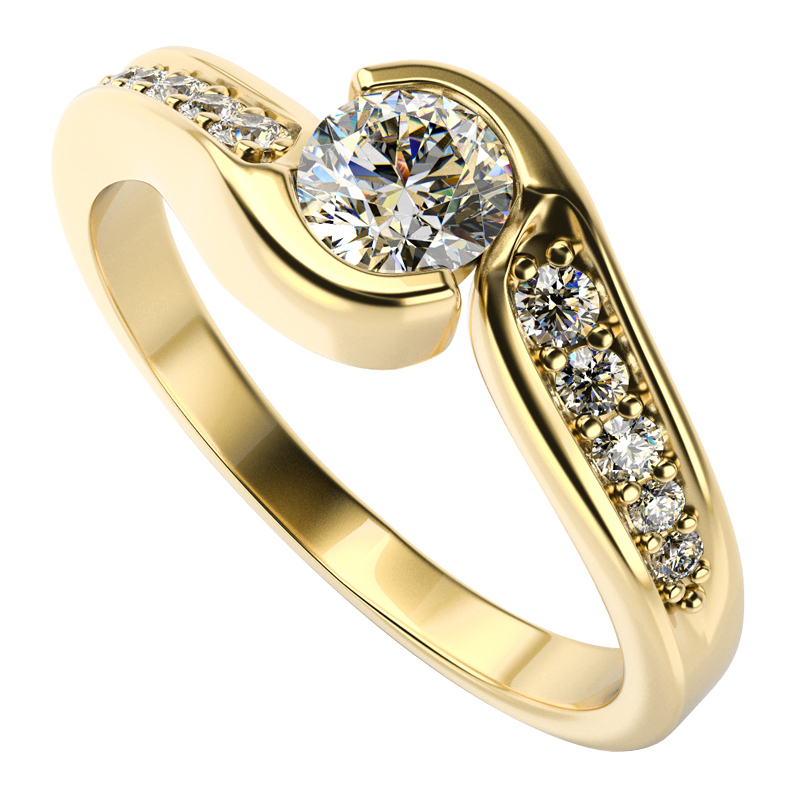 Zlatý prsten 75731