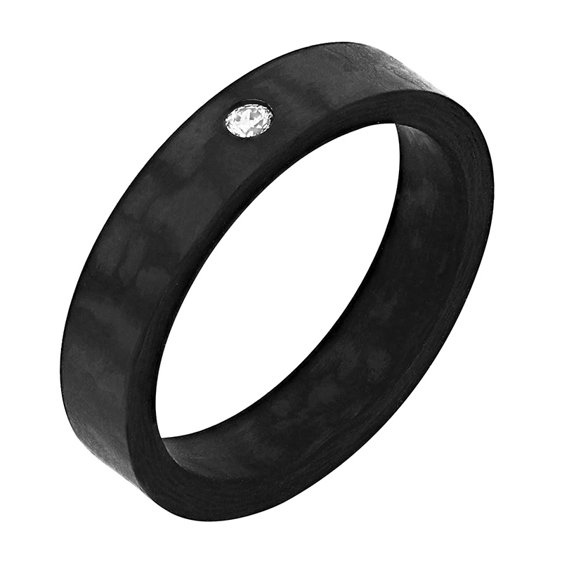 Dámský snubní prsten s diamantem 80041